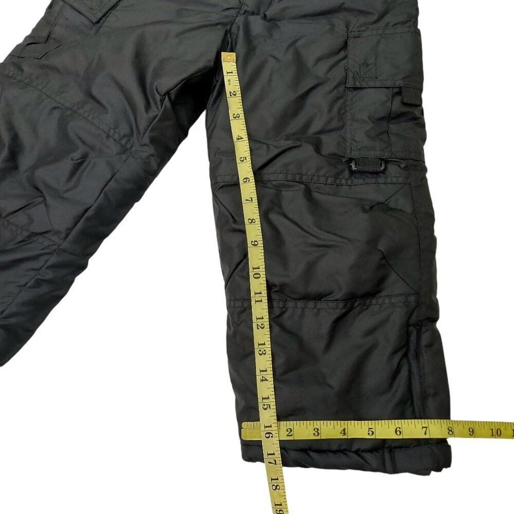 Rothschild Ski Snow Cargo Pants Kids Large Black Insulated Warm Winter Outdoor - Picture 12 of 12